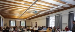 Die Schülersprecherinnen und -sprecher während der Tagung.