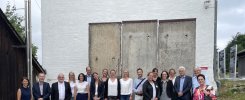 Gruppenbild der TeilnehmerInnen beim Netzwerktreffen der Bildungsregionen