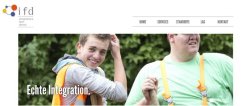 Screenshot der Webseite