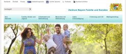 Screenshot der Webseite
