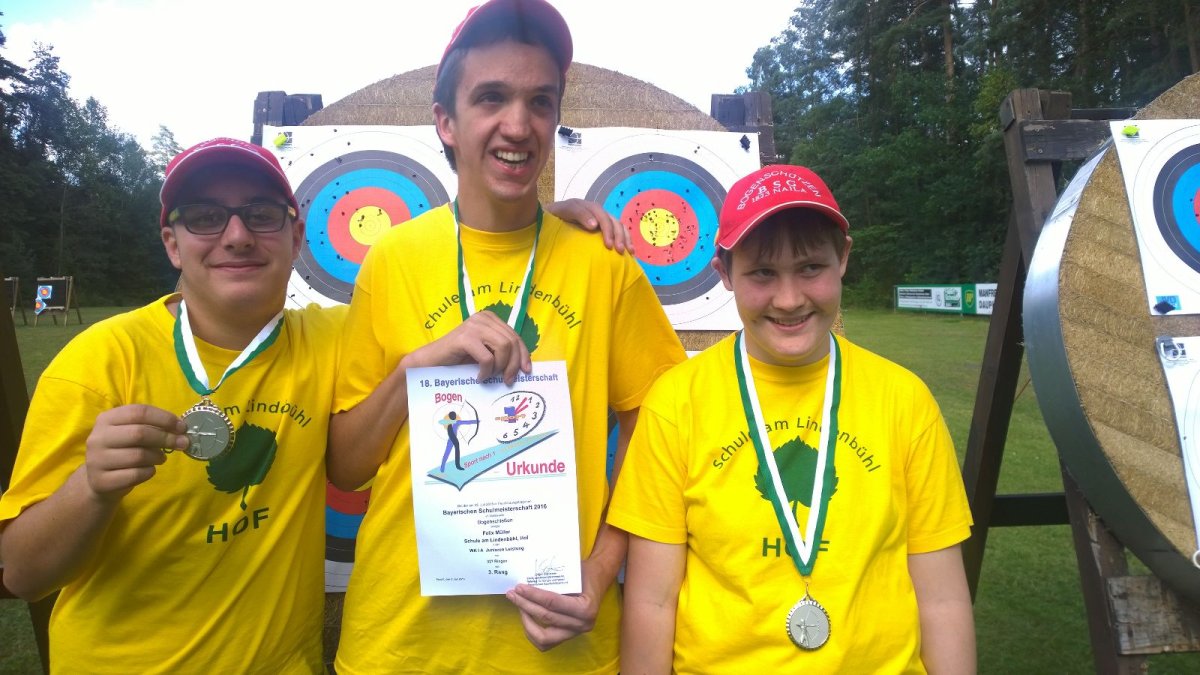 Die drei Teilnehmer: Dominik, Felix und Annalena